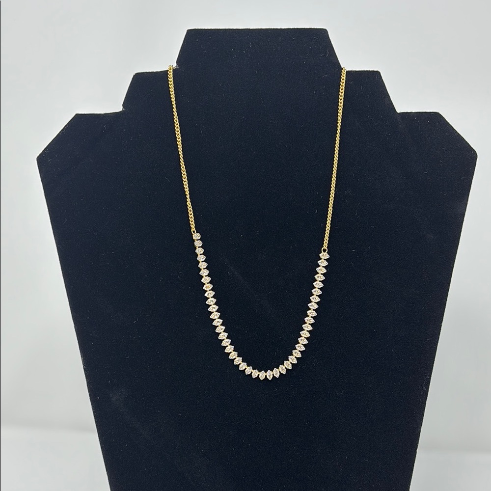 Elegant Gold and Silver Necklace